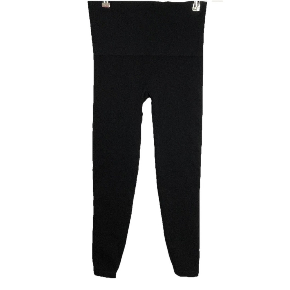 Spanx Women's High Waist Seamless Shaping Leggings Black Size XL - Picture 2 of 3